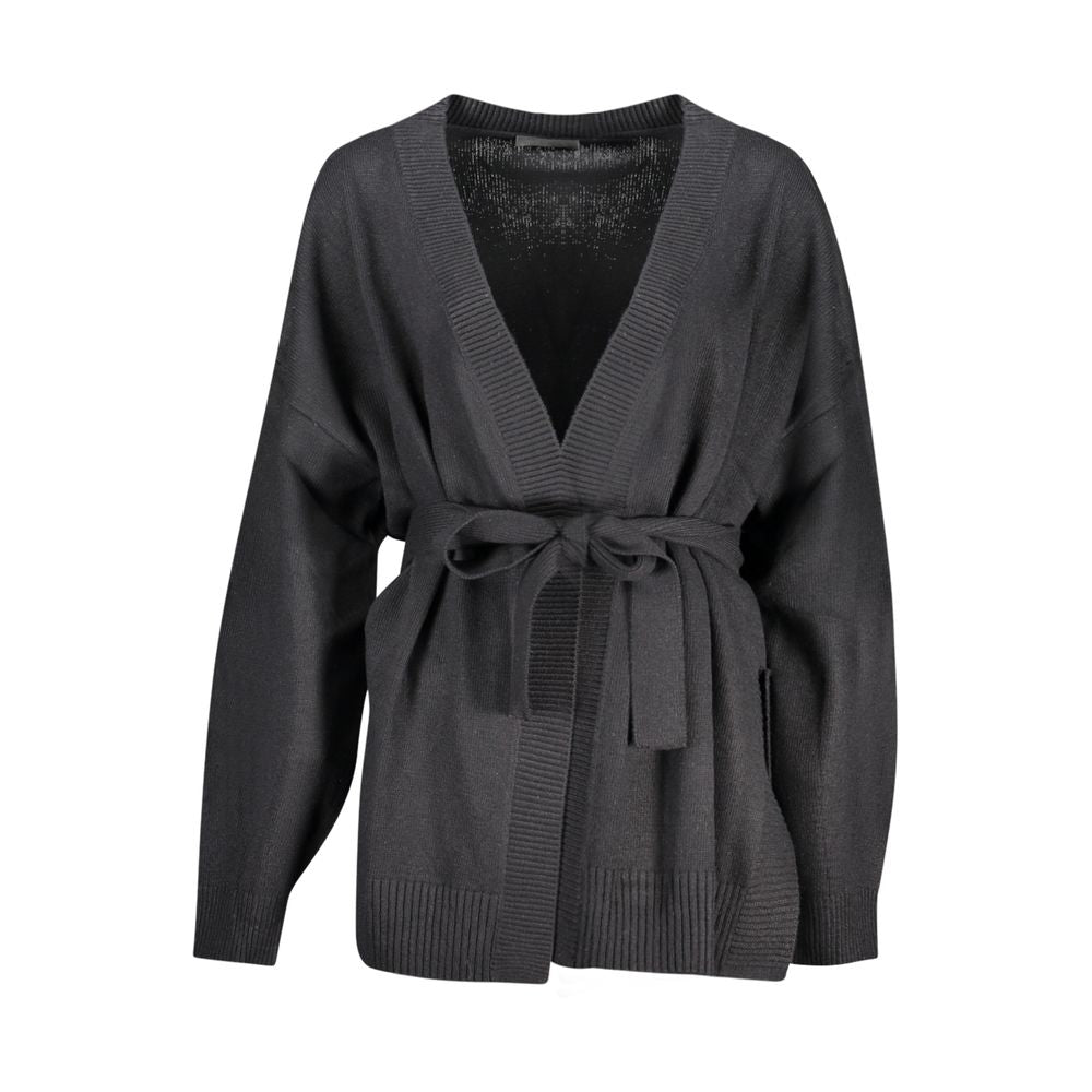 Black Acrylic Women's Sweater