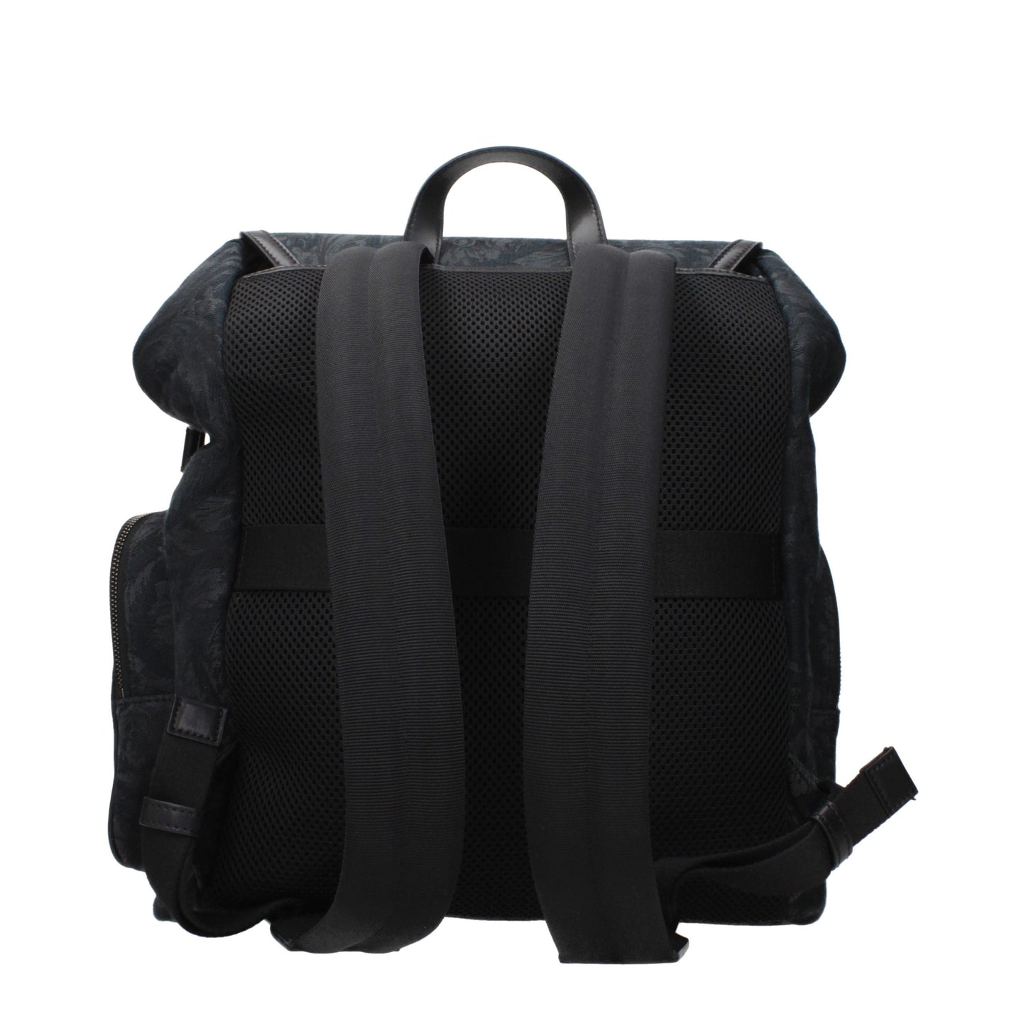 Black Fabric Backpack