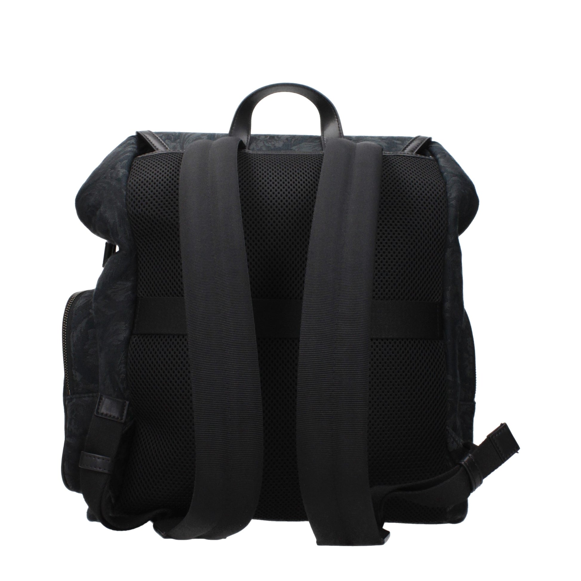 Black Fabric Backpack