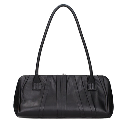 Black Leather Shoulder Bag
