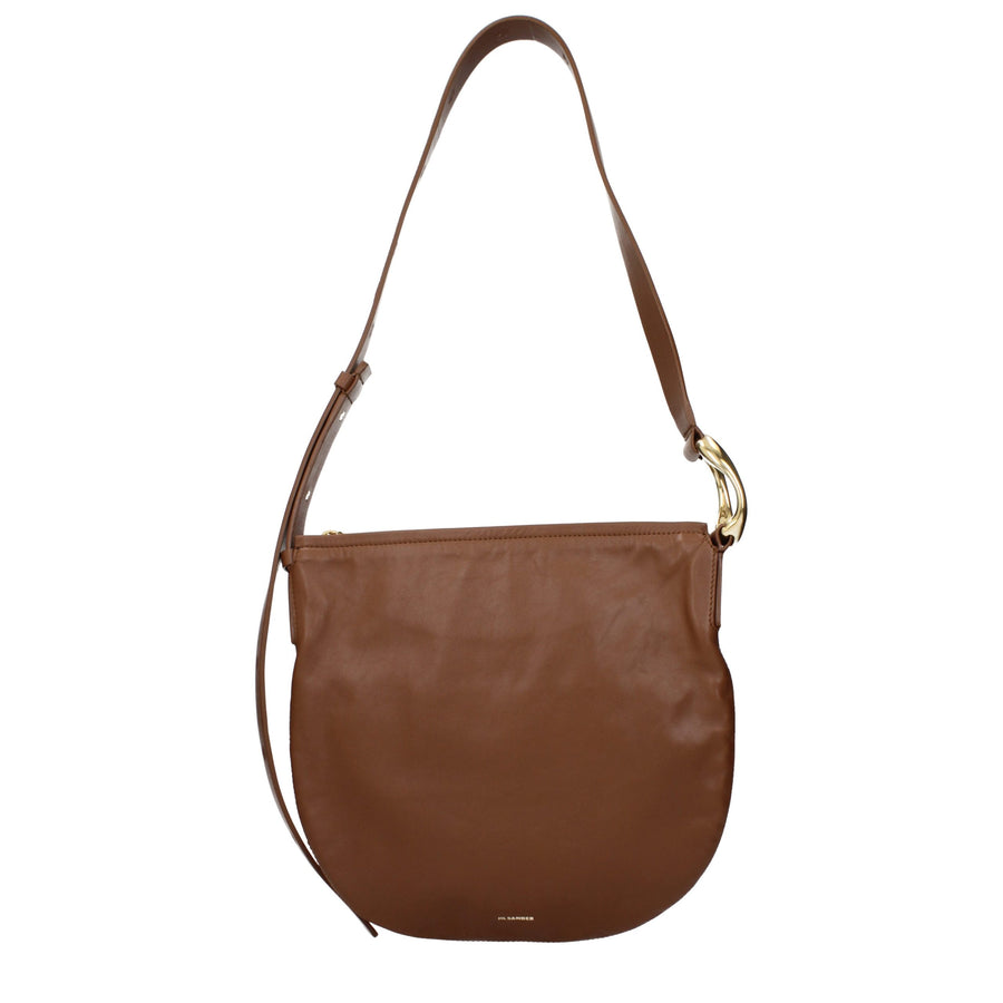 Brown Leather Crossbody Bag