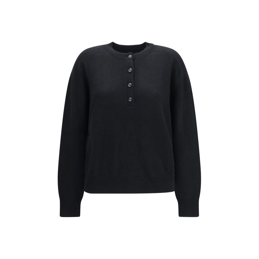 Black Cashmere Sweatshirt