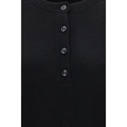 Black Cashmere Sweatshirt