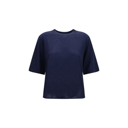 Blue Cashmere T-Shirt