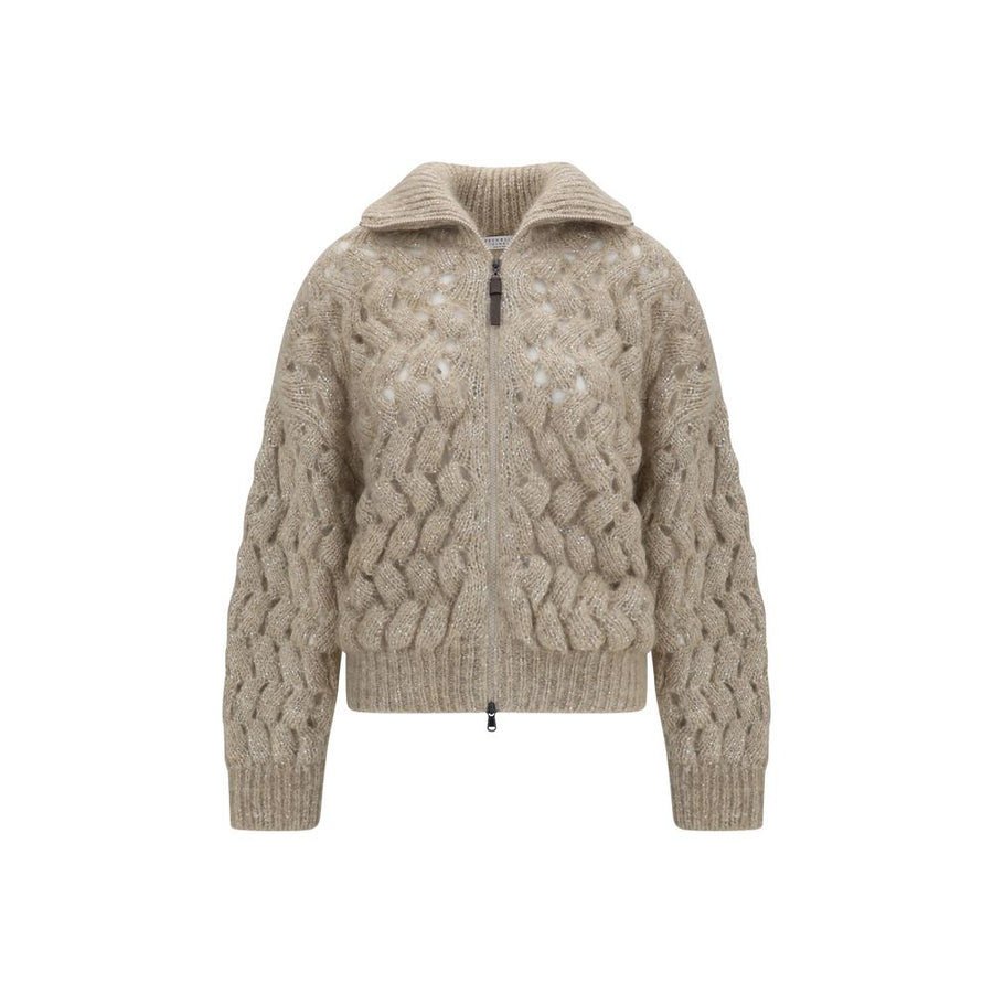 Beige Wool Oves Aries Cardigan