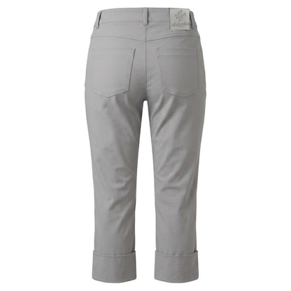 Grey Cotton Women Pants