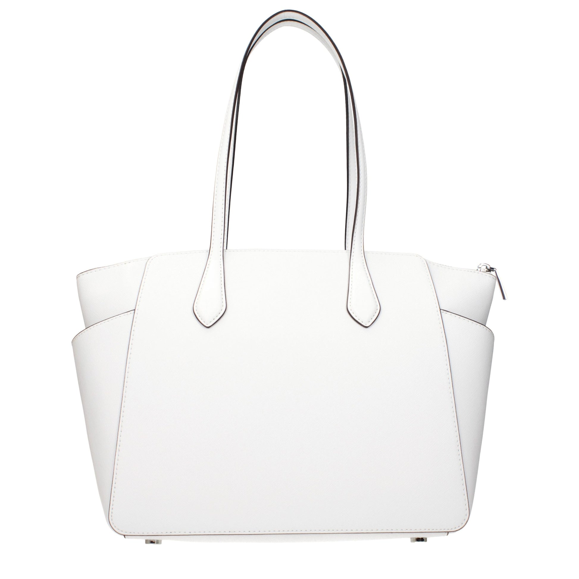White Leather Shoulder Bag