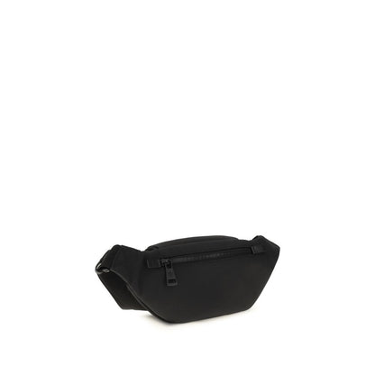 Black Nylon Shoulder Bag