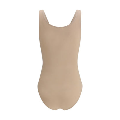 Beige Polyamide Bodysuit