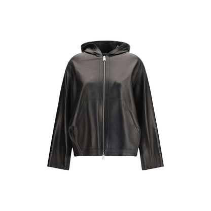 Black Lamb Ovis Aries Aries Leather Jacket