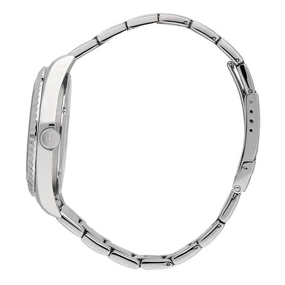 Gray Stainless Steel Dress Watch