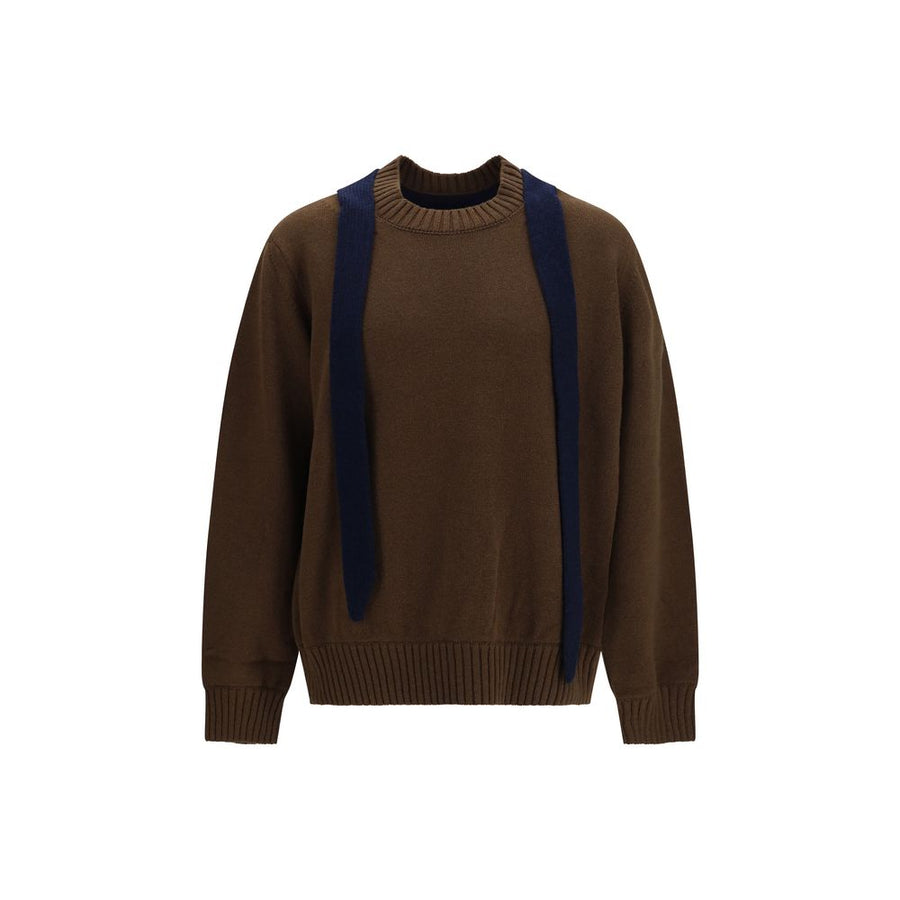 Brown Wool Oves Aries Sweatshirt