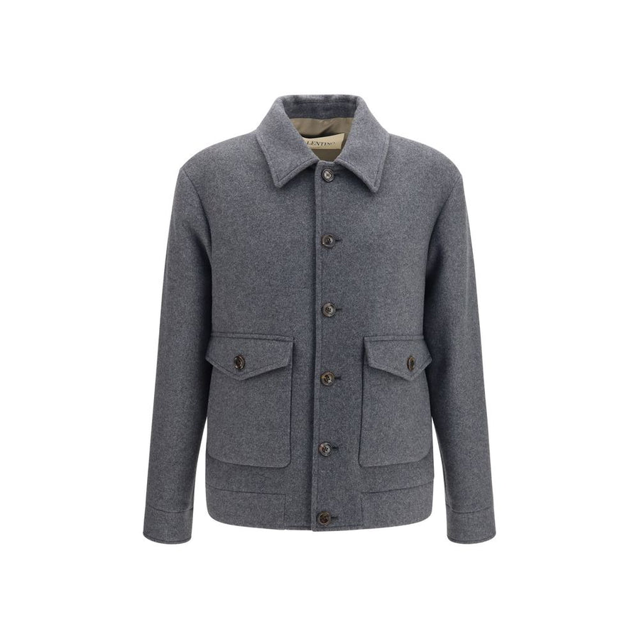 Gray Wool Oves Aries Jacket