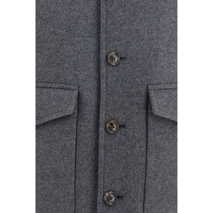 Gray Wool Oves Aries Jacket