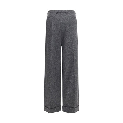 Gray Wool Oves Aries Pants