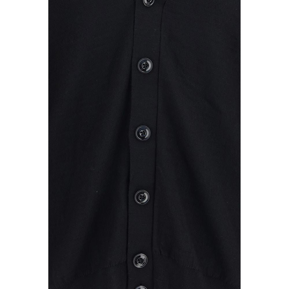 Black Wool Oves Aries Cardigan