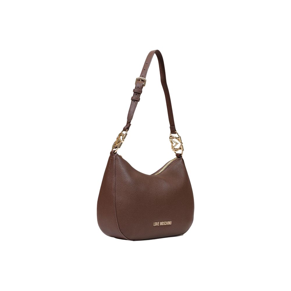 Brown Polyethylene Handbag