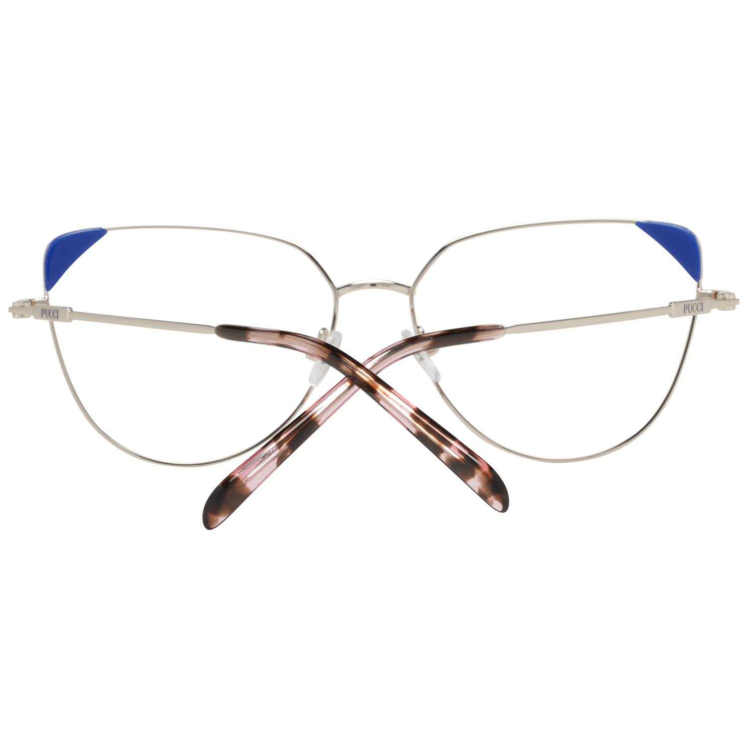 Gold Metal & Plastic Glasses (Frames)