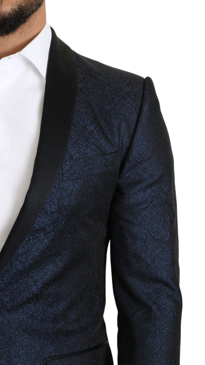 Elegant Martini Blue Slim Fit Blazer