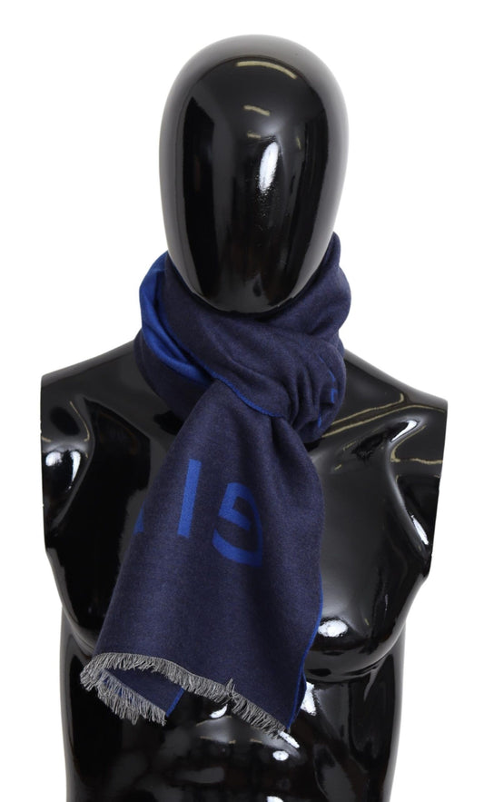 Elegant Unisex Wool Silk Blend Scarf