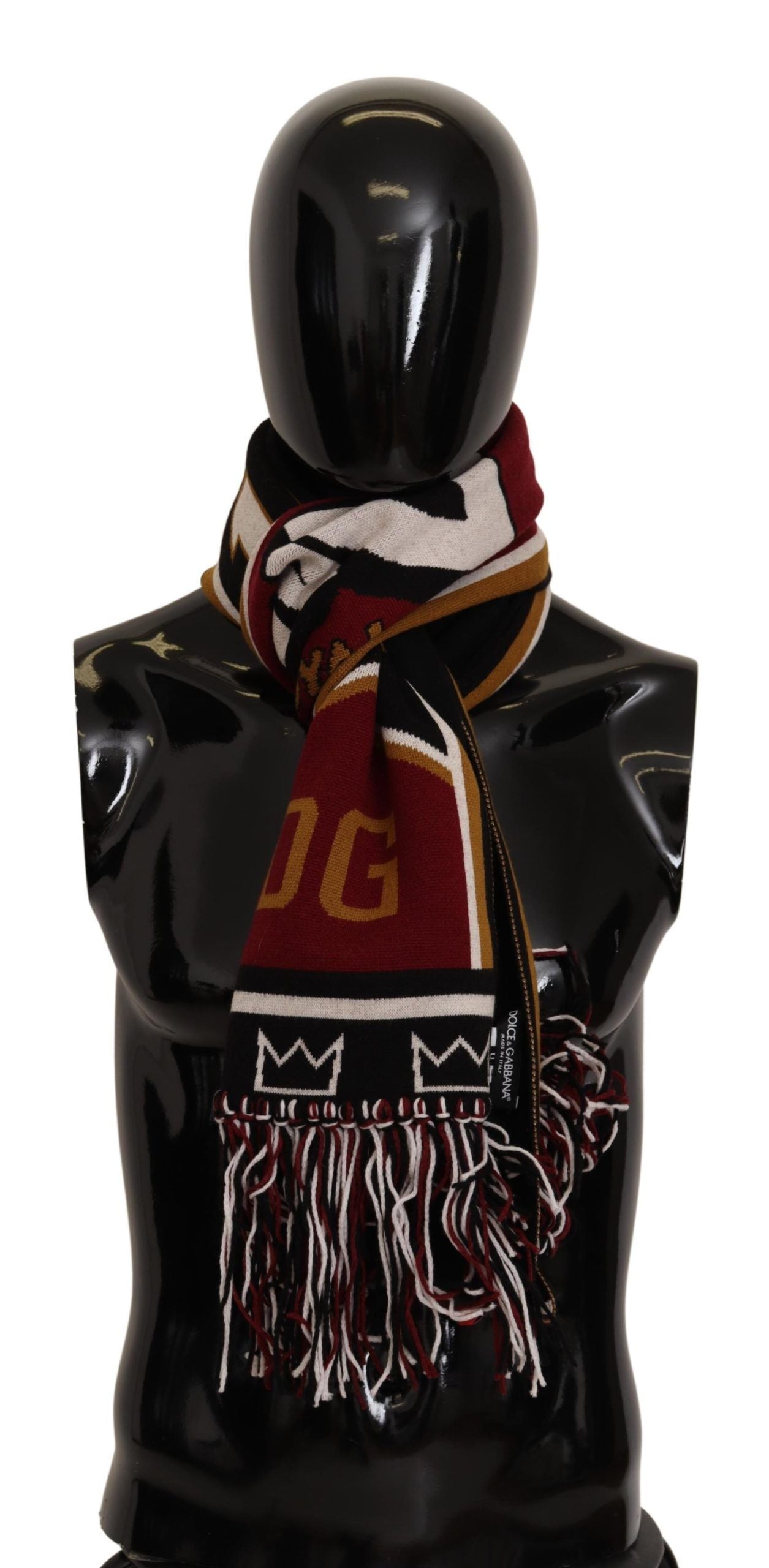 Elegant DG King Wool & Cashmere Scarf