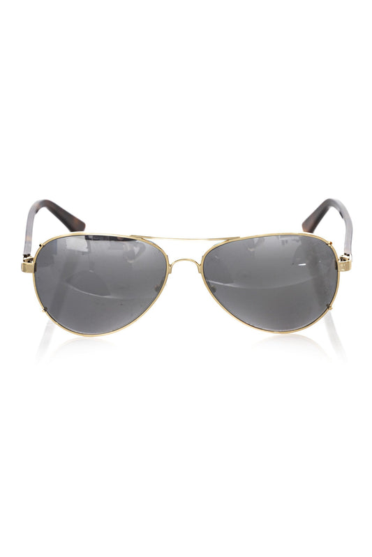 Gold Metallic Fiber Men's Sunglass