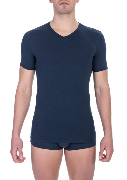 Blue Cotton T-Shirt