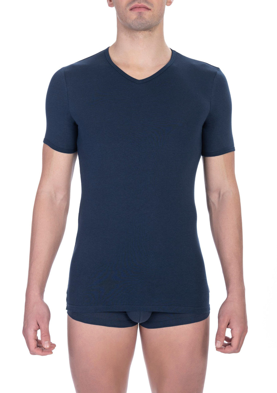 Blue Cotton T-Shirt