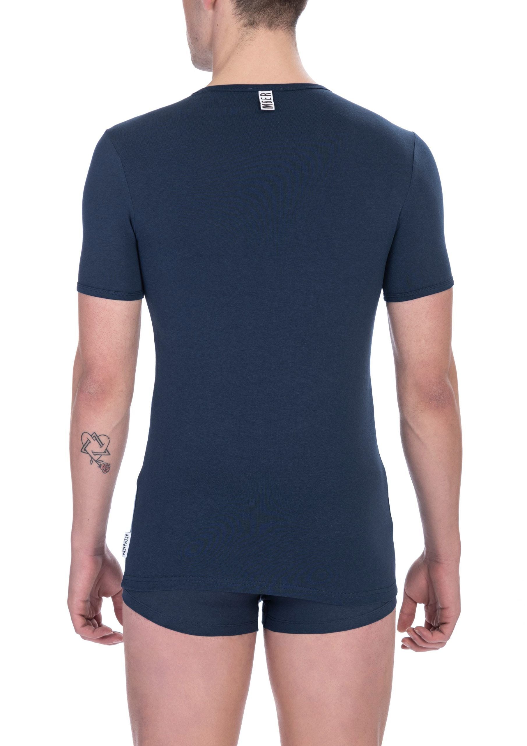 Blue Cotton T-Shirt