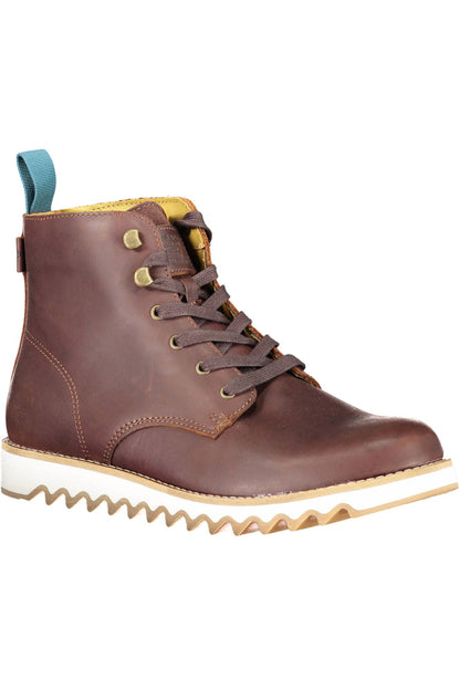 Brown Leather Men Boot