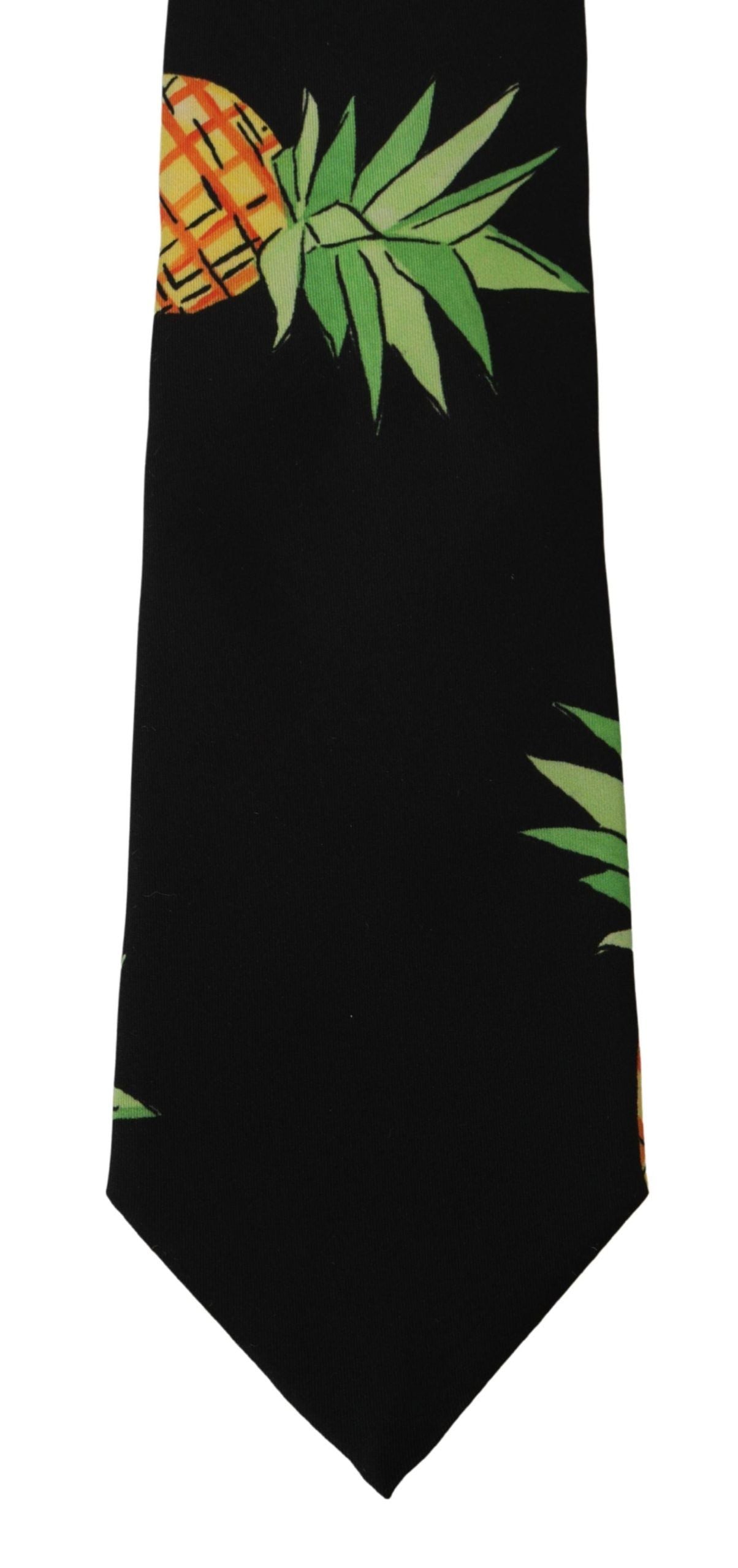 Elegant Black Silk Tie for Sophisticated Style