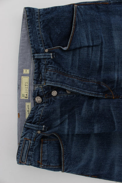 Chic Baggy Loose Fit Blue Jeans for Men