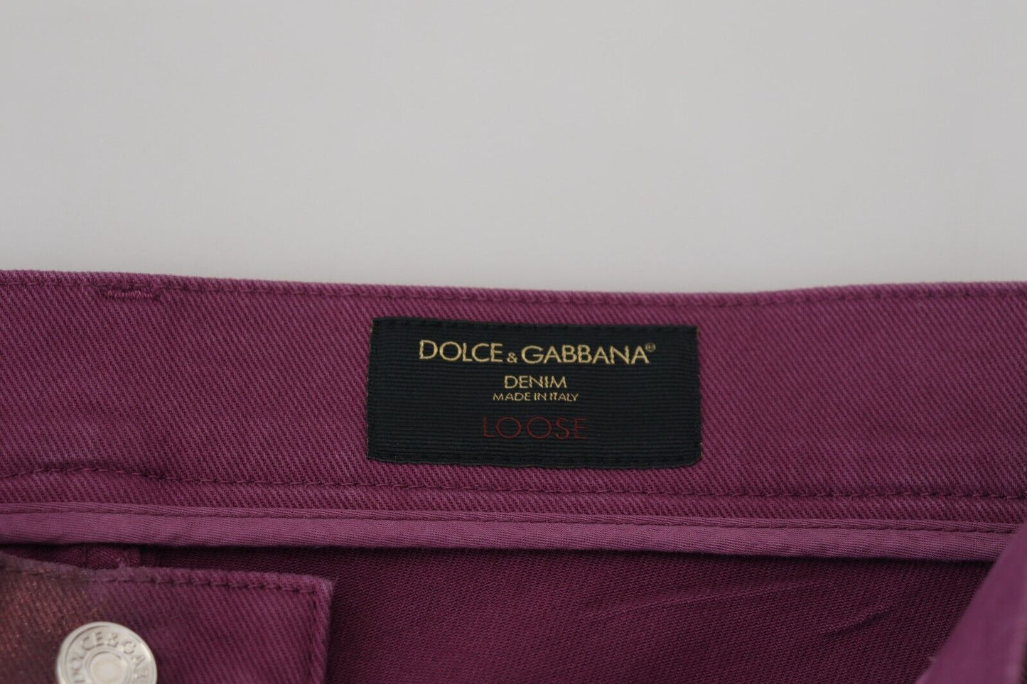 Elegant Magenta Cotton Trousers