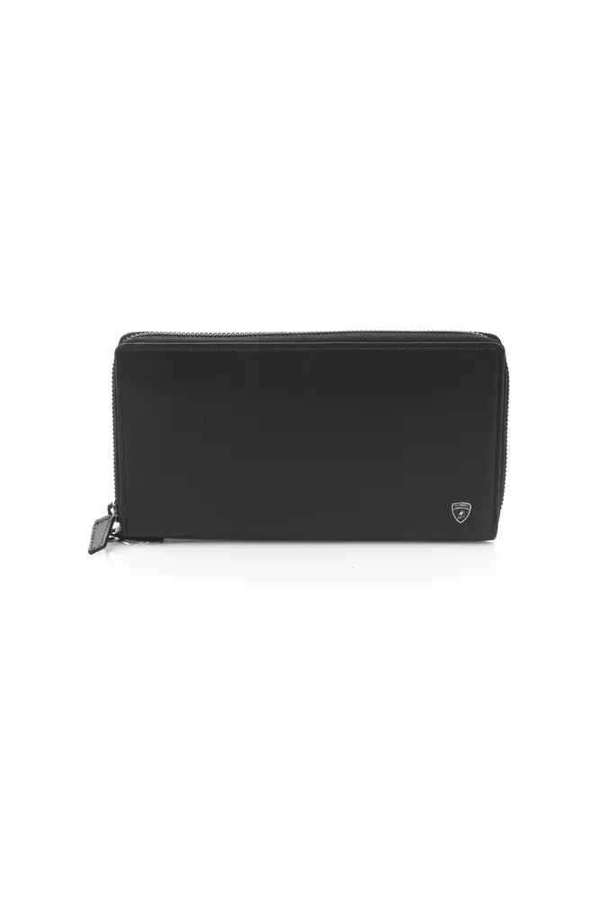 Black Leather Men Wallet