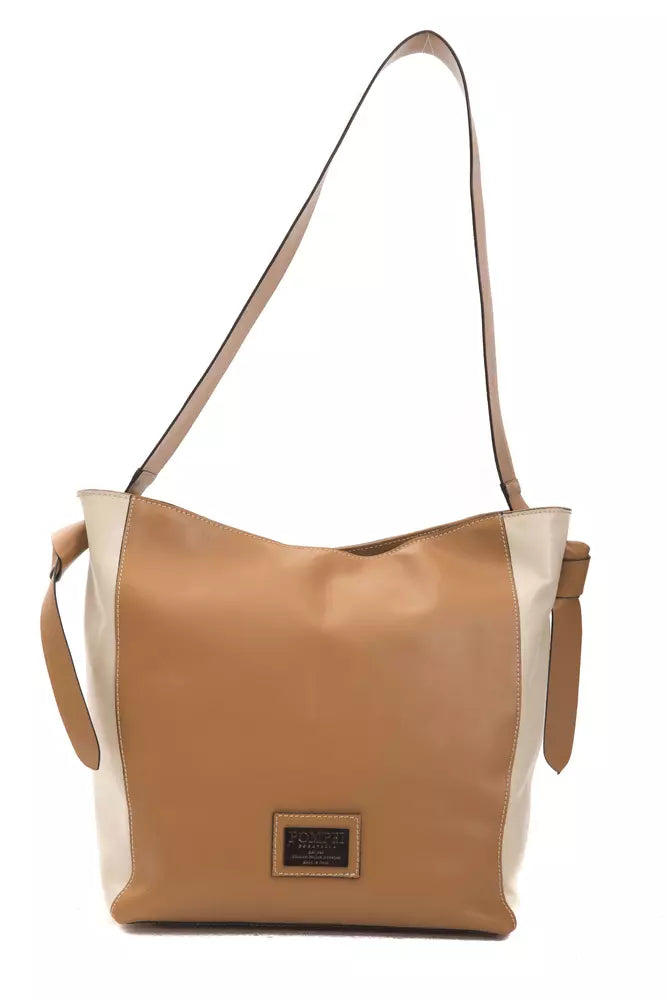 Brown Leather Shoulder Bag