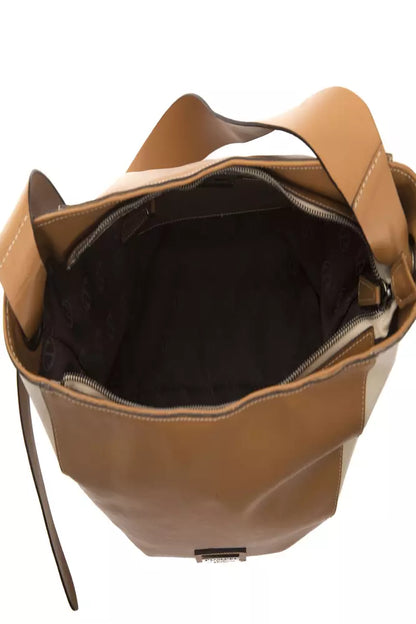 Brown Leather Shoulder Bag