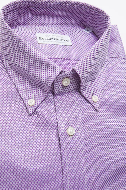 Multicolor Cotton Men Shirt