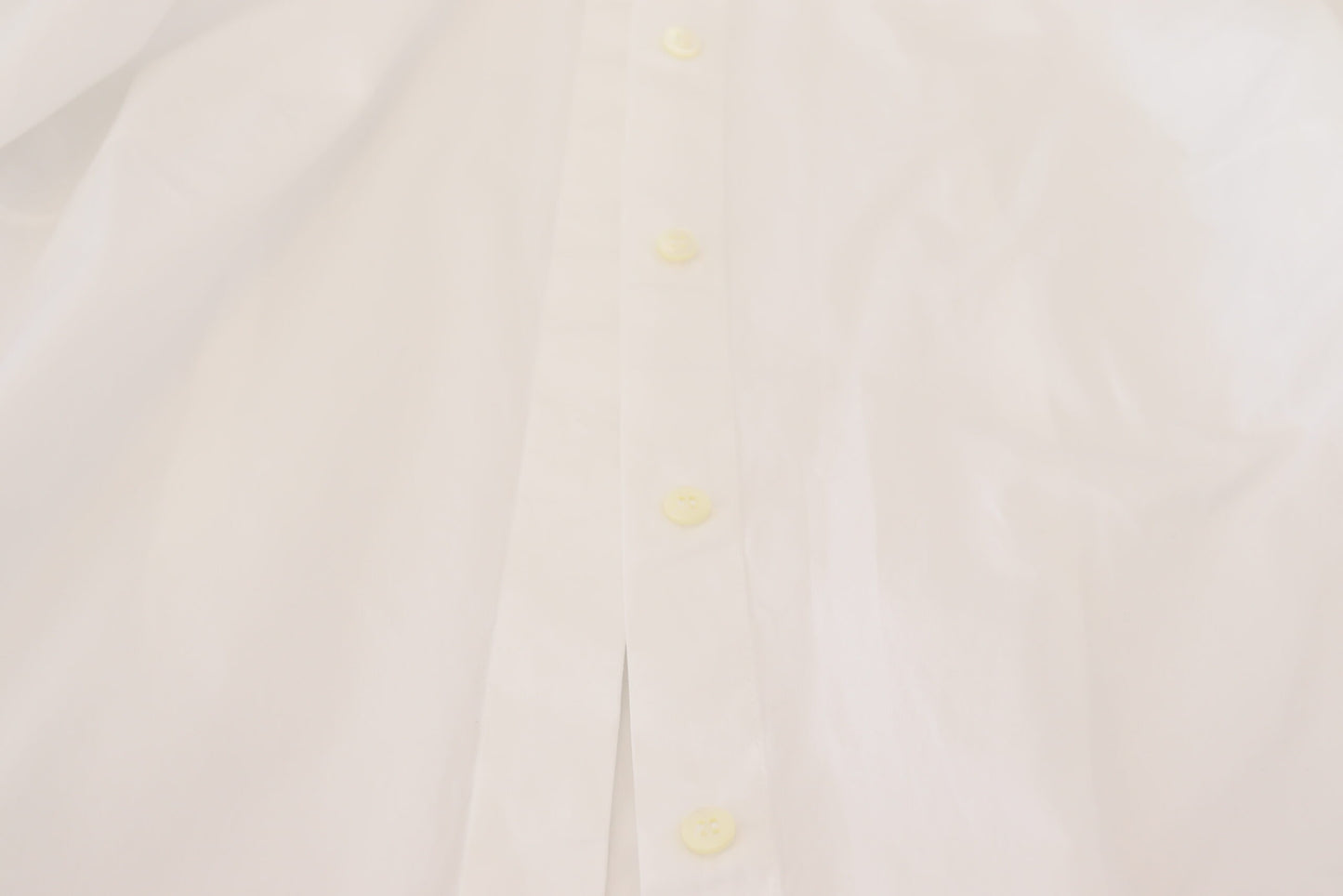 Elegant White Cotton Button-Up Top