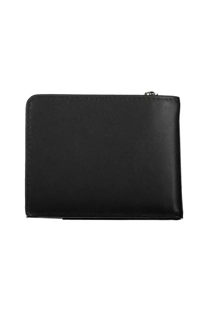 Black Polyethylene Men Wallet