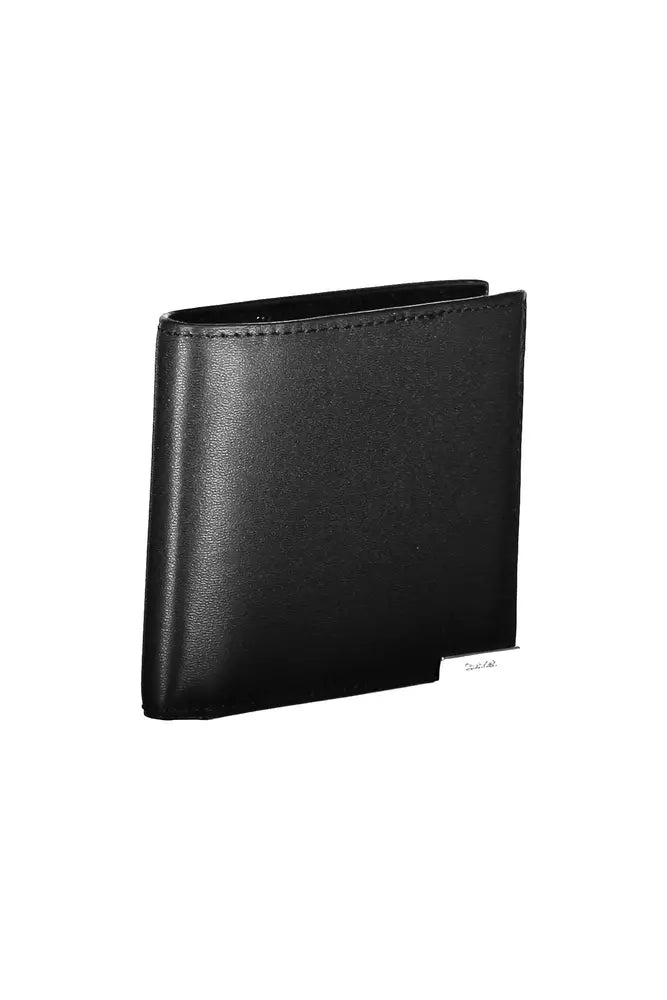 Black Polyethylene Men Wallet