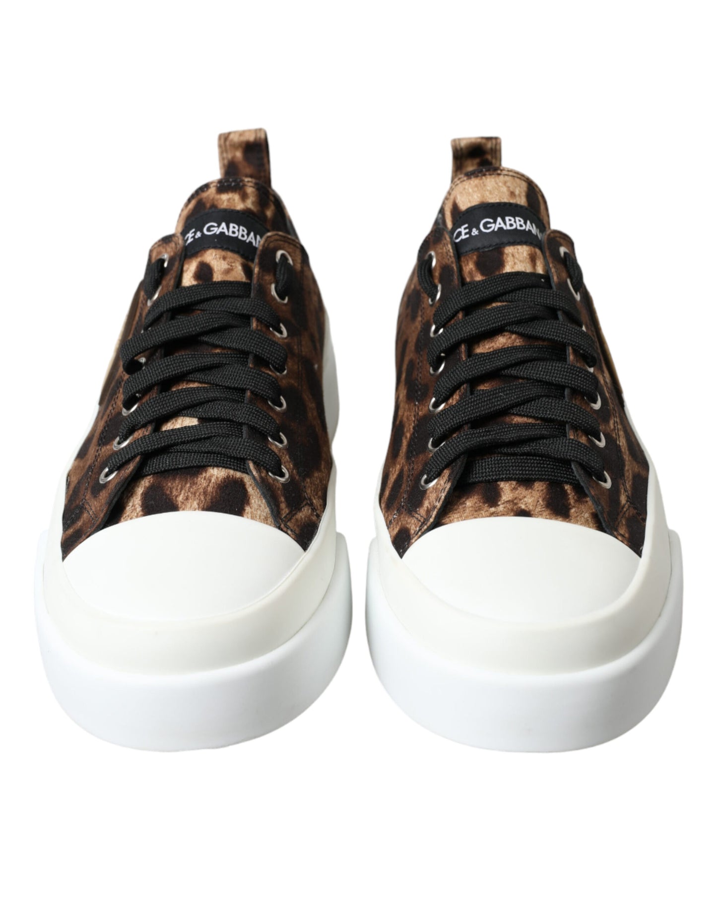 Elegant Leopard Print Casual Sneakers