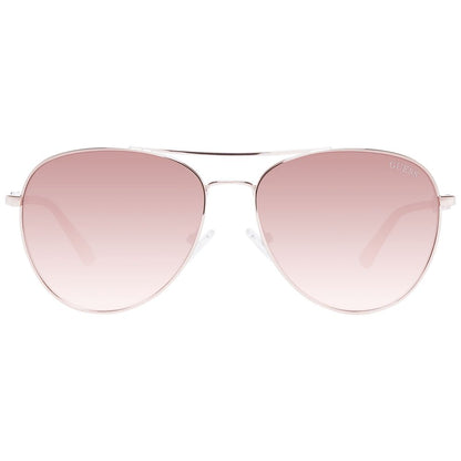 Rose Gold Metal Sunglasses