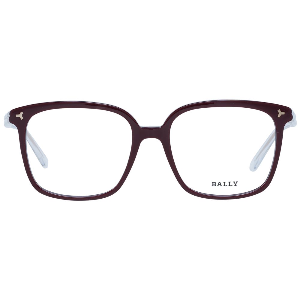 Burgundy Plastic Glasses (Frames)