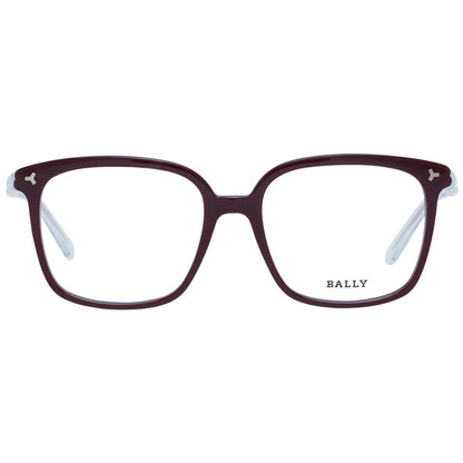 Burgundy Plastic Glasses (Frames)