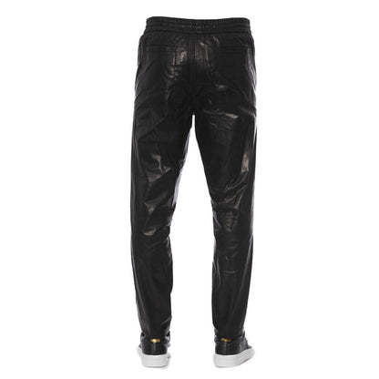 Black Lamb Leather Pant