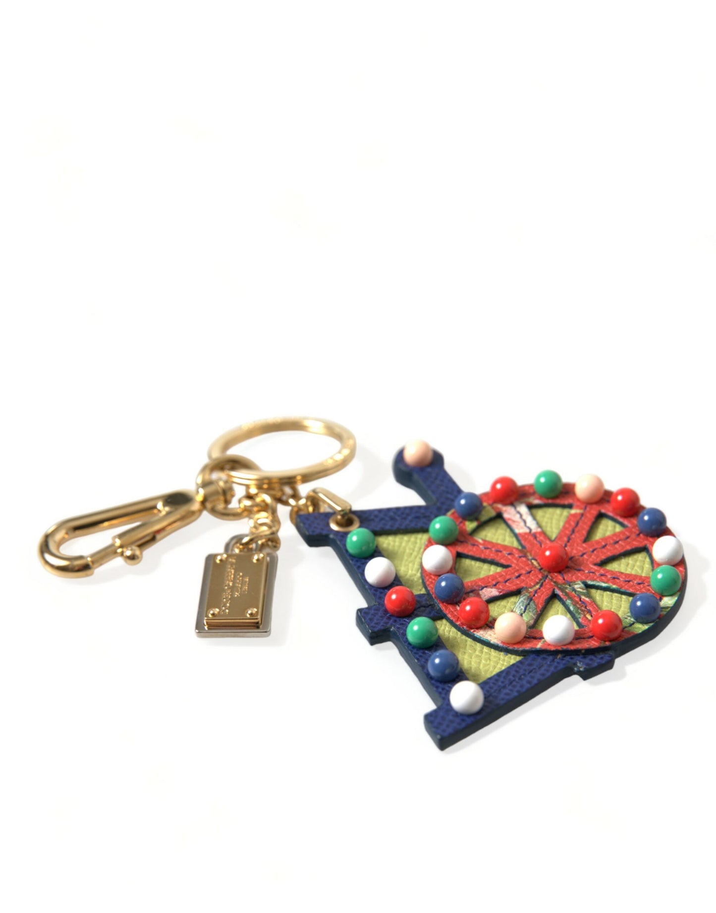 Multicolor Cellulose Designer Keychain