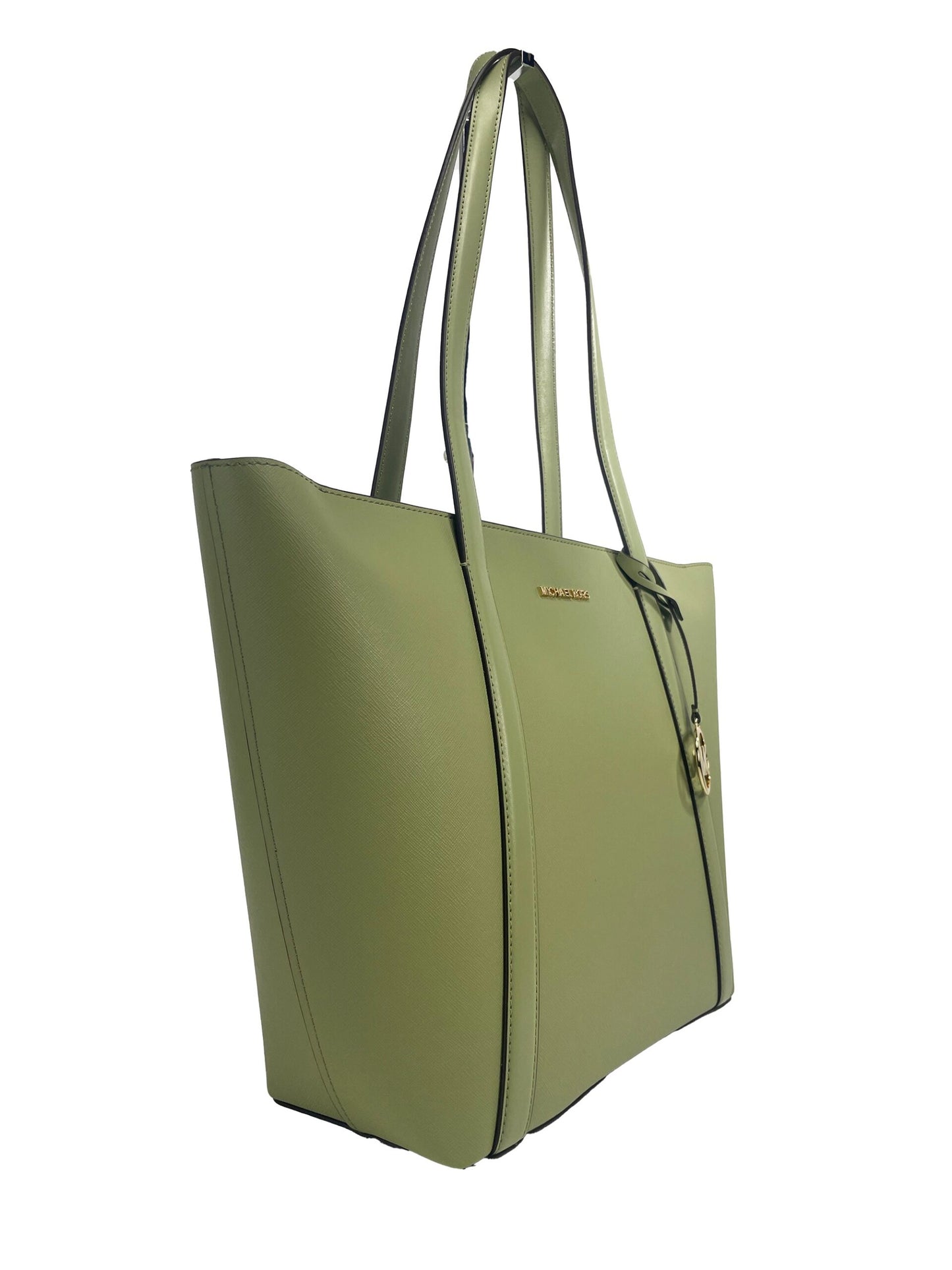 Large Pratt Shoulder Zip Tote Bag Light Sage