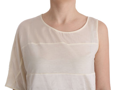 Beige Sleeveless Modal Top - Elevated Basics