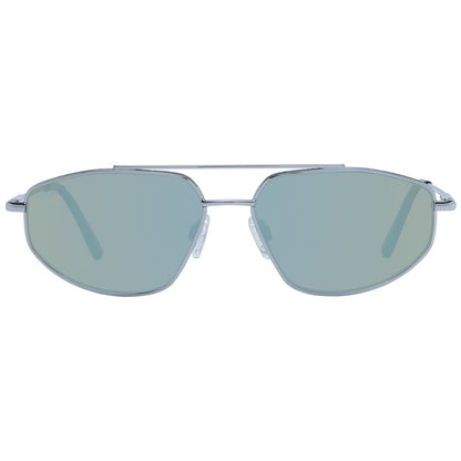 Silver Metal Sunglasses