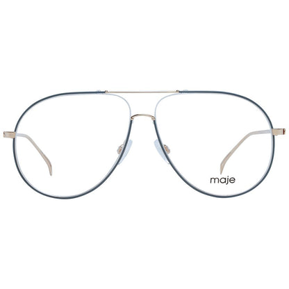 Gray Nickel Silver (Alloy) Glasses (Frames)